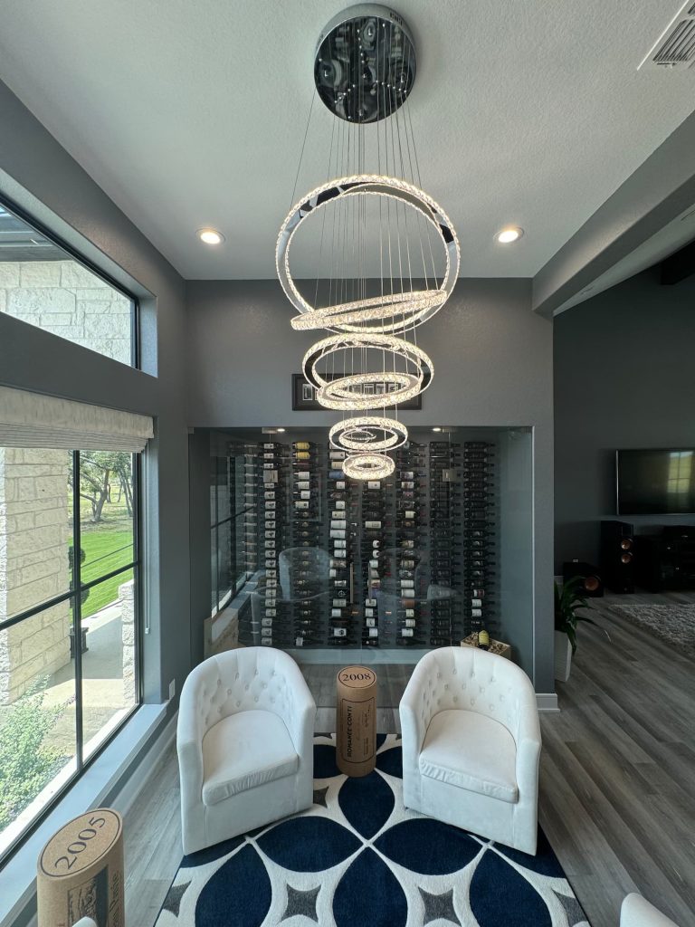 Custom home in Vineyard Ridge near Fredericksburg built by Butcher Behrens