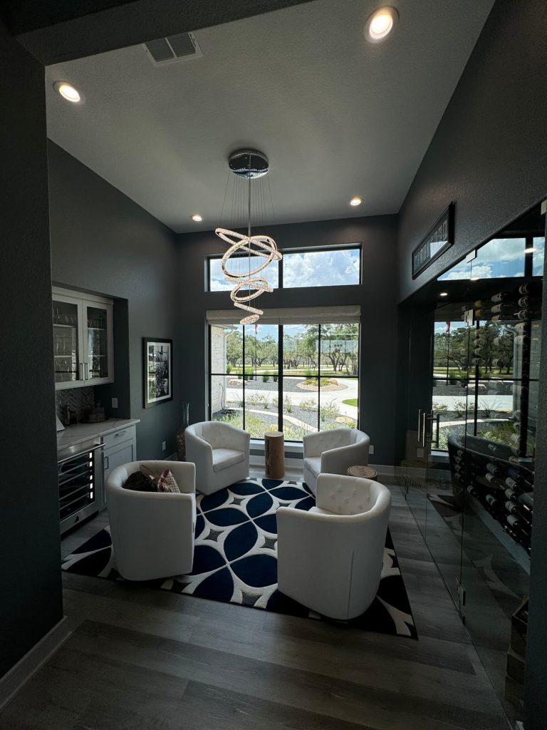 Butcher Behrens custom home in Vineyard Ridge